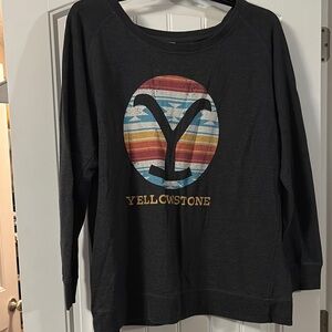 Yellowstone Women's Black Sweatshirt